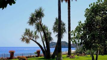 Blick von der Unterkunft