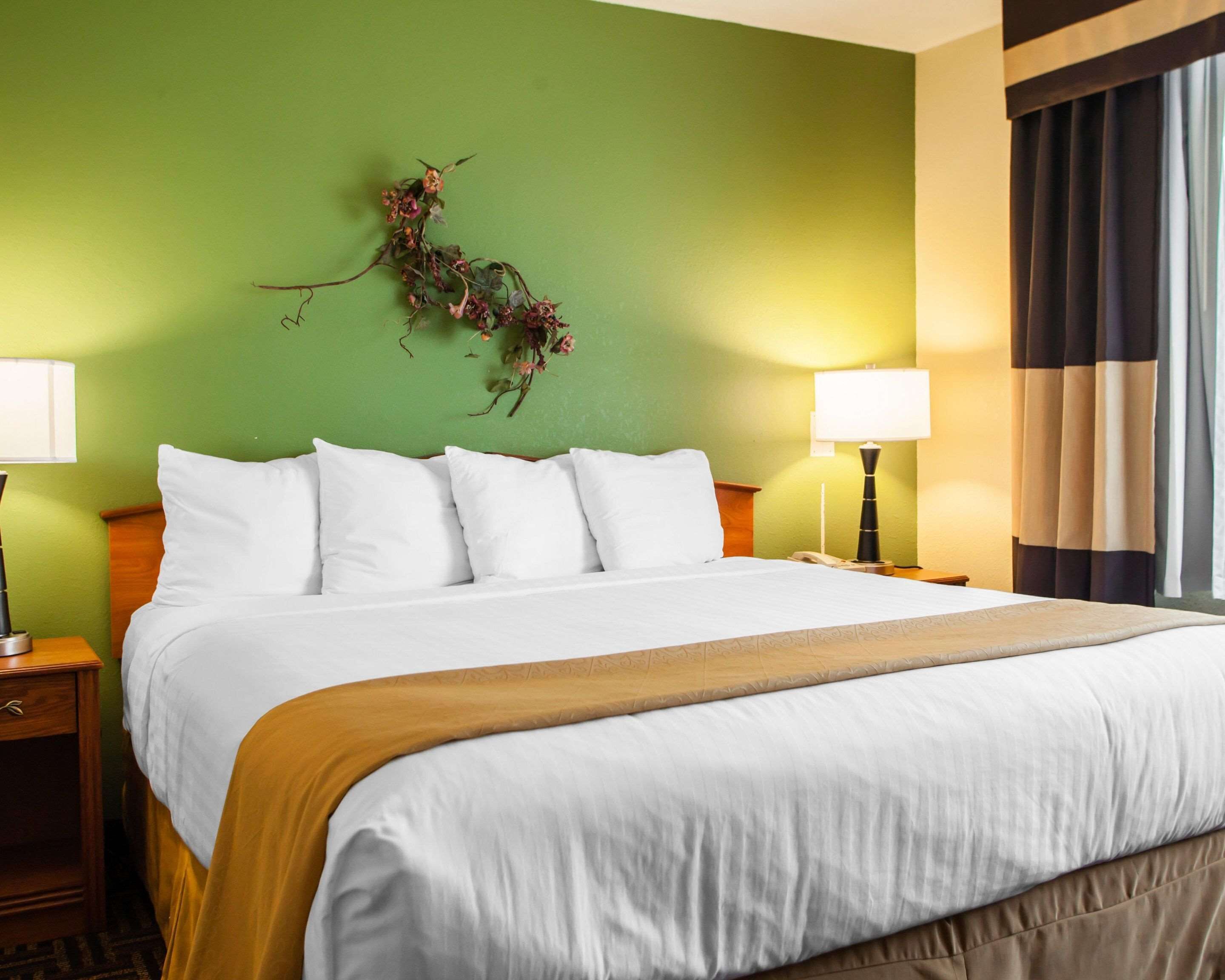 desk, blackout curtains, soundproofing, iron/ironing board