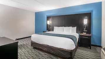 In-room safe, desk, blackout drapes, iron/ironing board