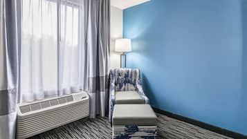 In-room safe, desk, blackout drapes, iron/ironing board