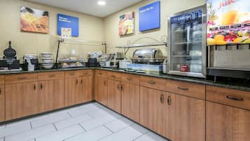 Free buffet breakfast