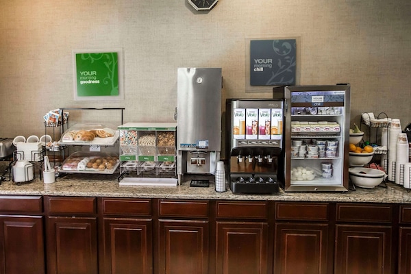 Gratis morgenmadsbuffet hver dag