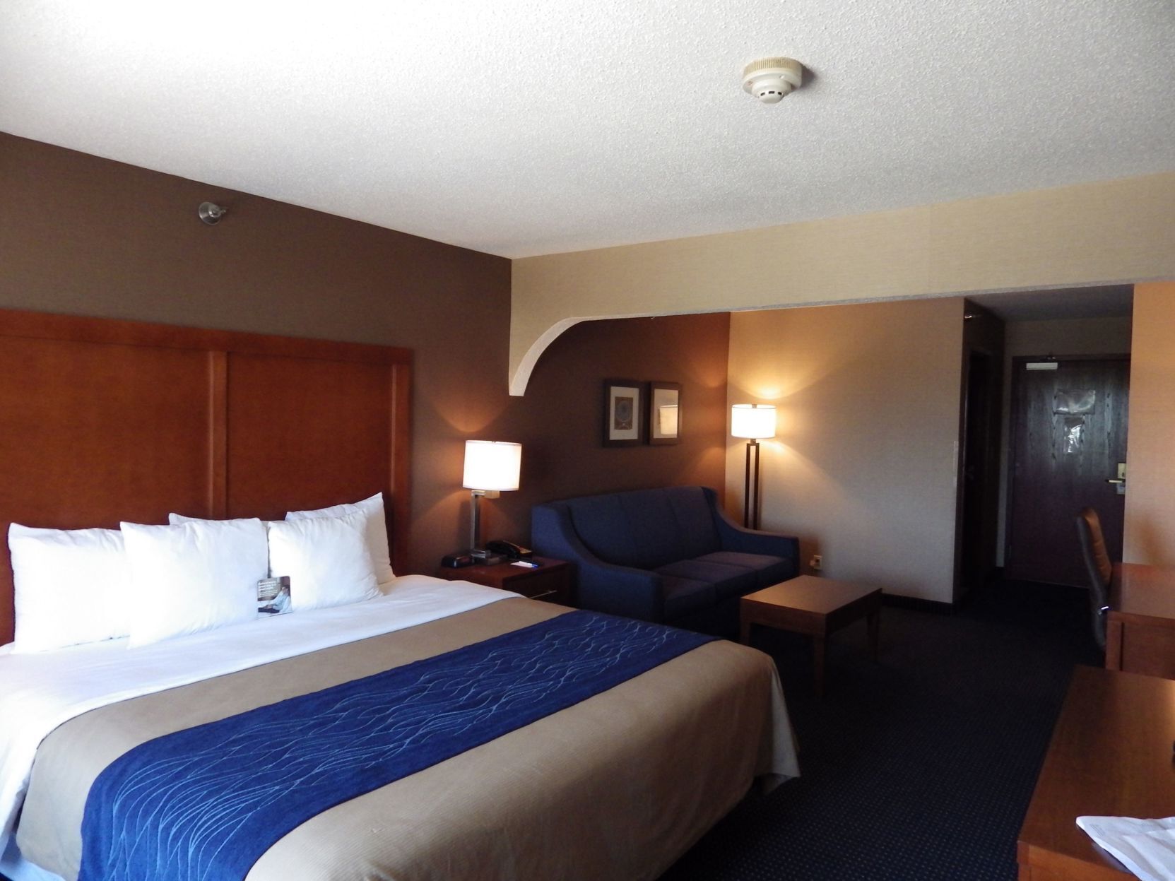 In-room safe, desk, blackout curtains, iron/ironing board