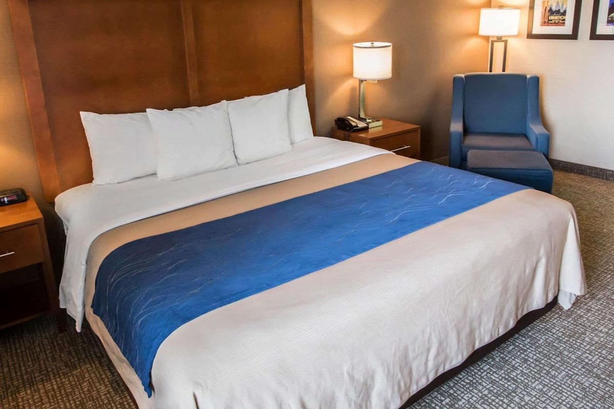 In-room safe, desk, blackout drapes, iron/ironing board