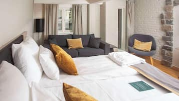 Deluxe-Doppelzimmer, 1 Doppelbett | 1 Schlafzimmer, Verdunkelungsvorhänge, Bügeleisen/Bügelbrett, Bettwäsche