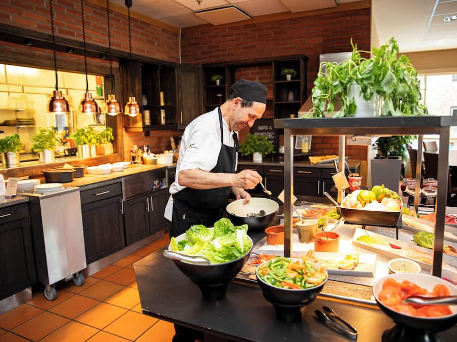 Inbegriffenes Frühstücksbuffet