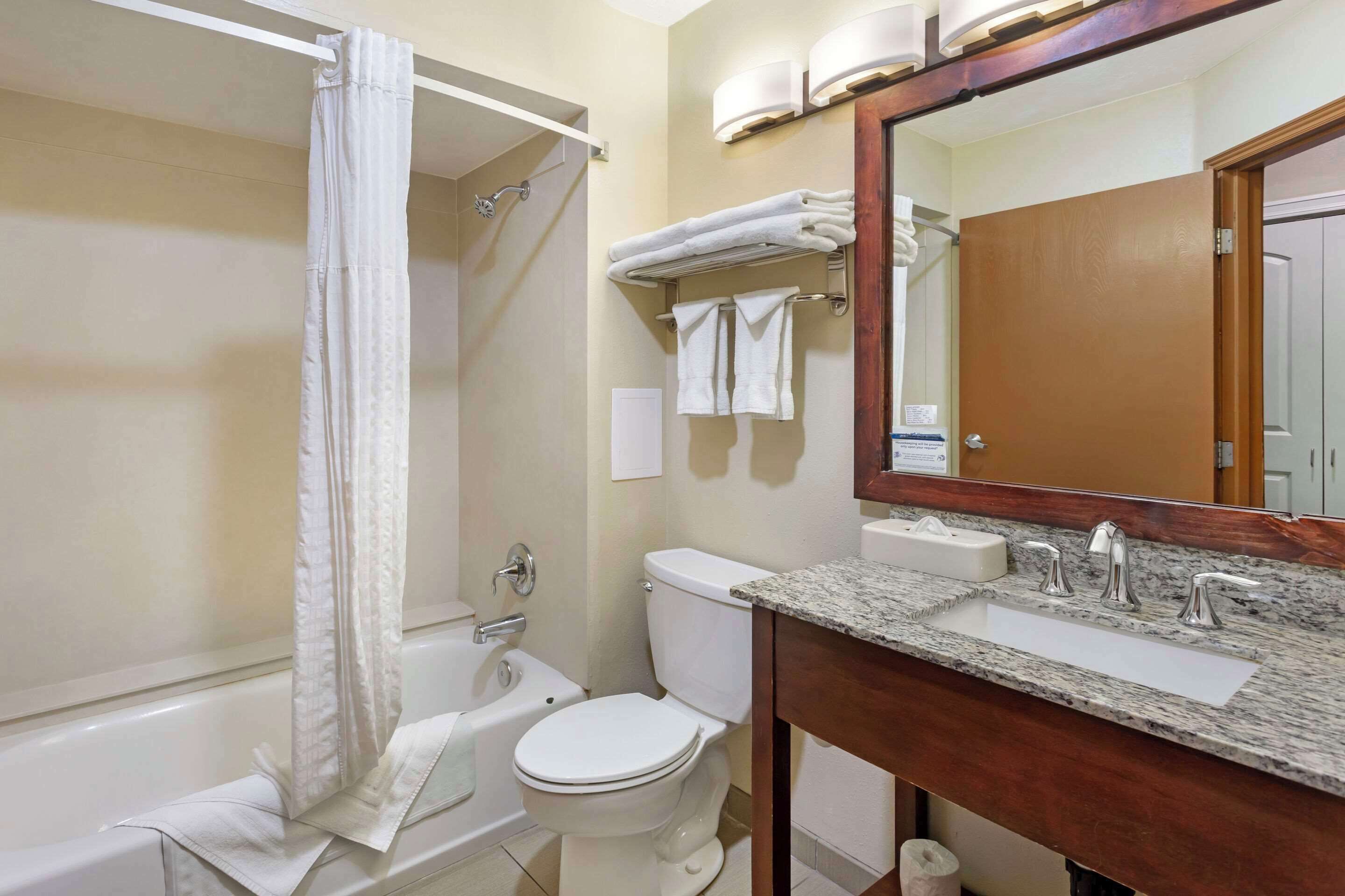 standard room, 2 queen beds, non smoking | desk, laptop workspace, iron/ironing board, rollaway beds