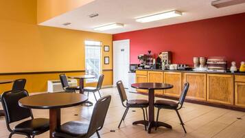 Free continental breakfast