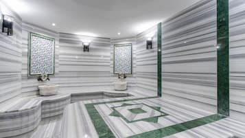 Sauna, massages