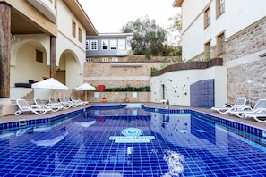 Seasonal outdoor pool