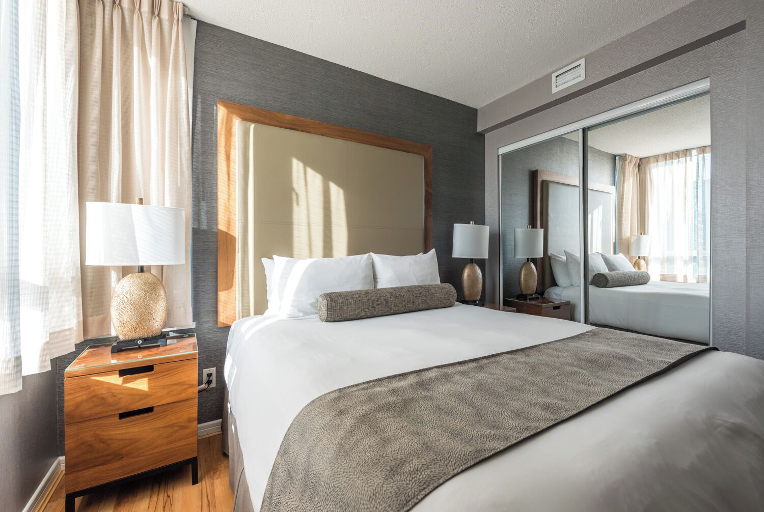 1 bedroom, down duvets, in-room safe, desk