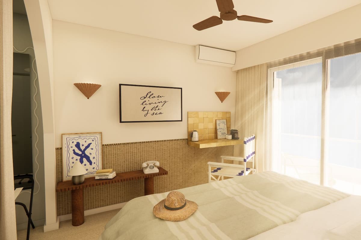 Privilege Room with Balcony | In-room safe, laptop workspace, soundproofing, free WiFi