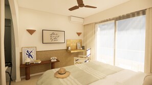Chambre Privilège Balcon | Literie de qualité, coffre-fort