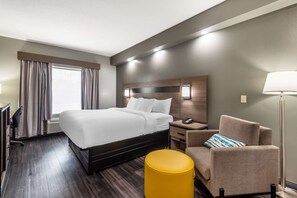 Chambre Standard, 1 très grand lit, non-fumeurs | Literie de qualité supérieure, bureau, rideaux occultants