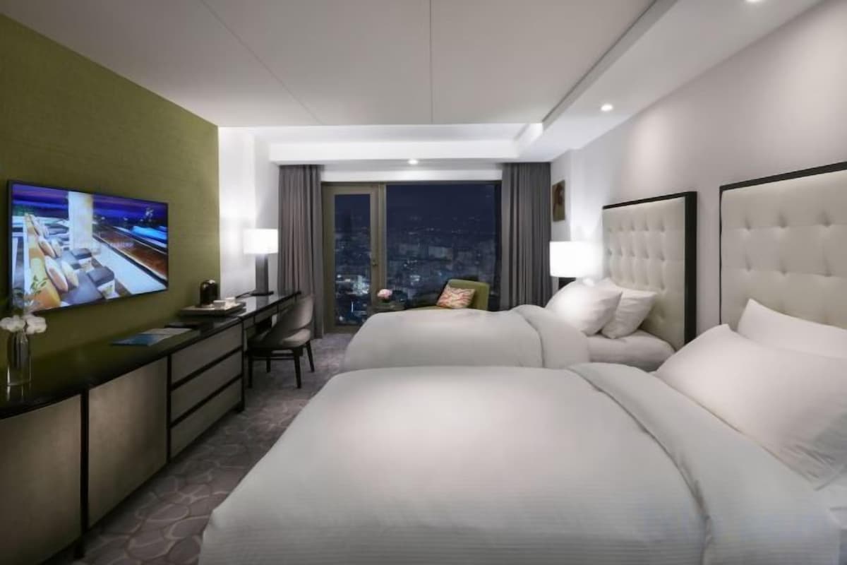 Literie de qualité, couette en duvet, minibar, coffre-fort