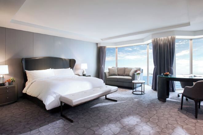 Premium bedding, down duvets, minibar, in-room safe