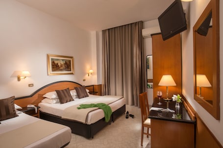 Premium bedding, minibar, in-room safe, desk