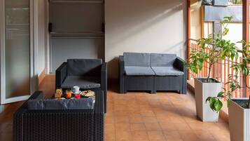 Economy Double Room, Balcony (Piccola / Small) | Terrace/patio