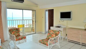 Junior Suite | Living area | TV - Starfish Halcyon Cove Resort Antigua - All Inclusive (St. John's)