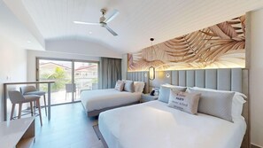 In-room safe, desk, blackout drapes, iron/ironing board (on request) - Starfish Halcyon Cove Resort Antigua - All Inclusive (St. John's)