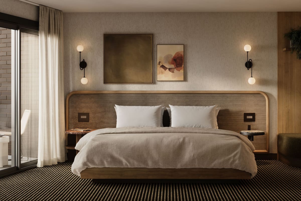Standard Room, 1 King Bed, Ground Floor | 1 bedroom, premium bedding, free WiFi, bed sheets