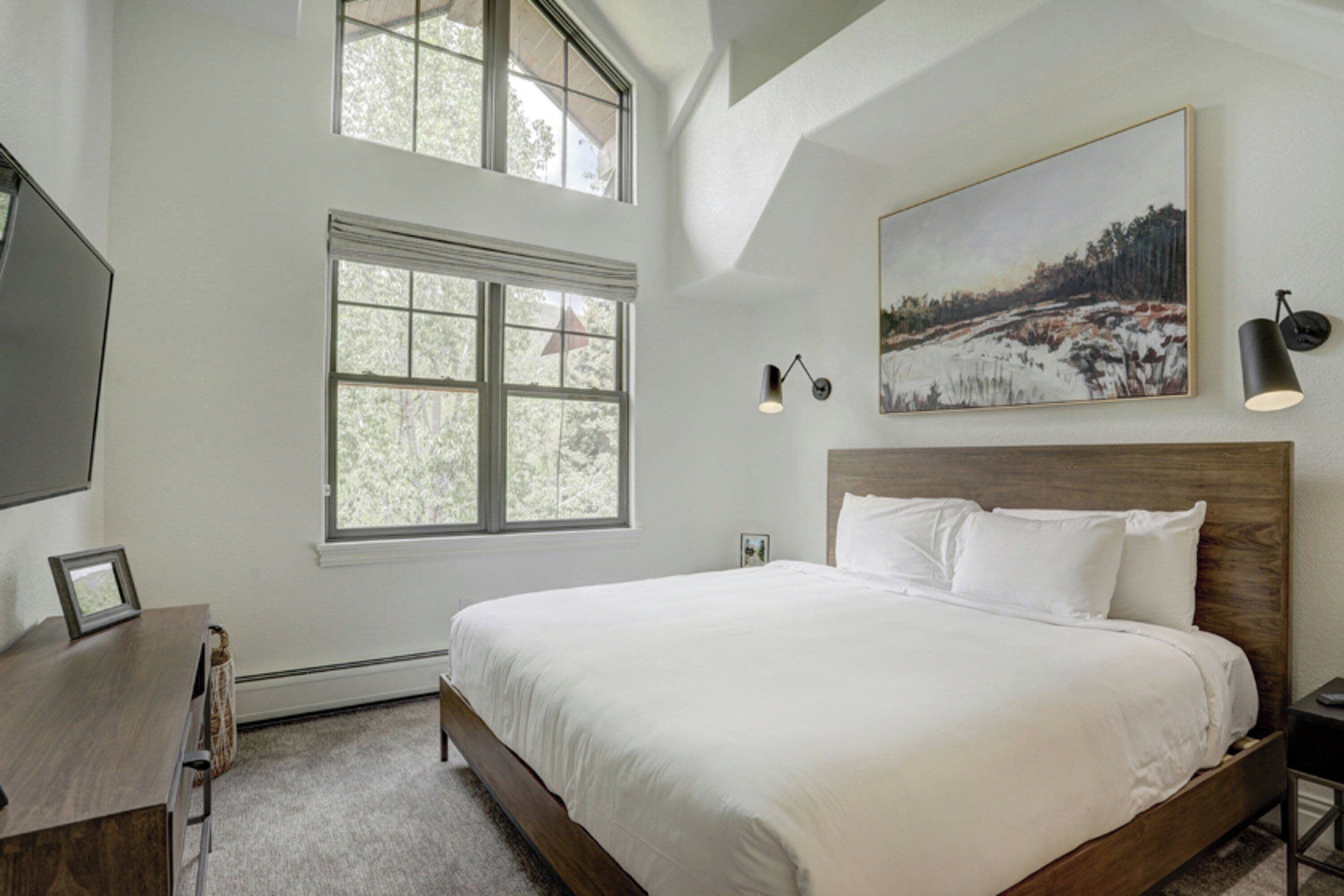 Loft, 2 quartos | Roupas de cama premium, individualmente decorados