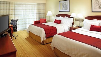 Desk, blackout drapes, iron/ironing board, free WiFi