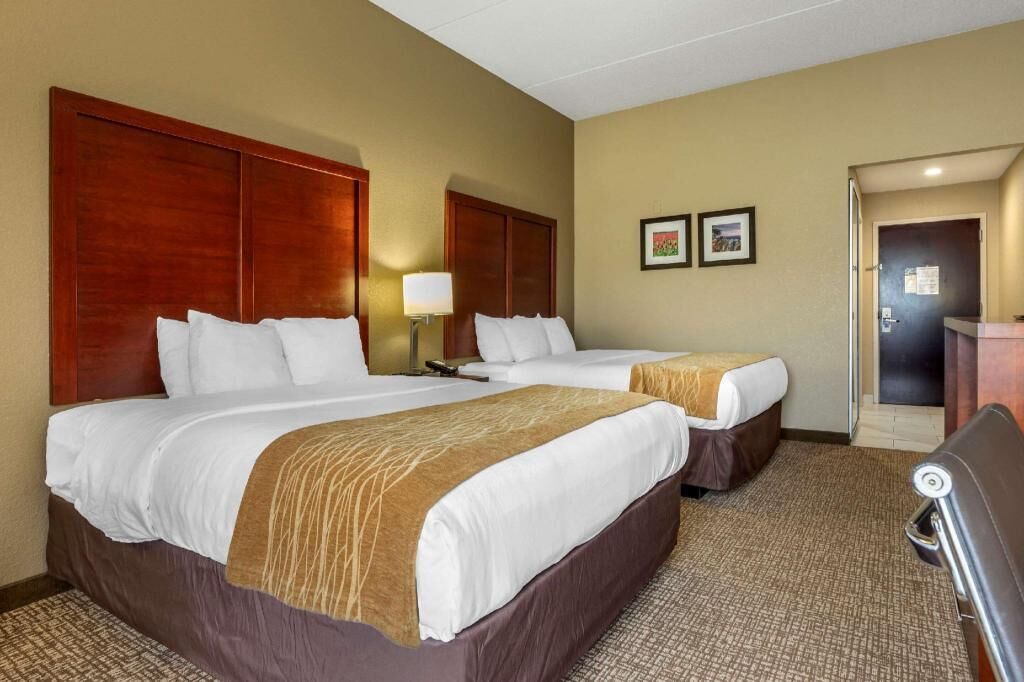 Premium bedding, desk, iron/ironing board, rollaway beds