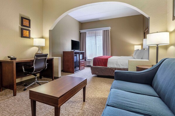 Suite, 1 King-Bett und Schlafsofa, Nichtraucher (2 Person Sofa Bed)