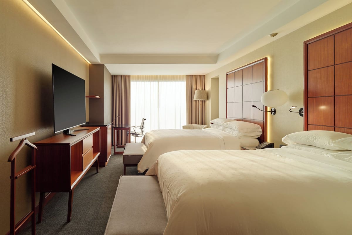 Literie de qualité supérieure, couette en duvet d'oie, minibar