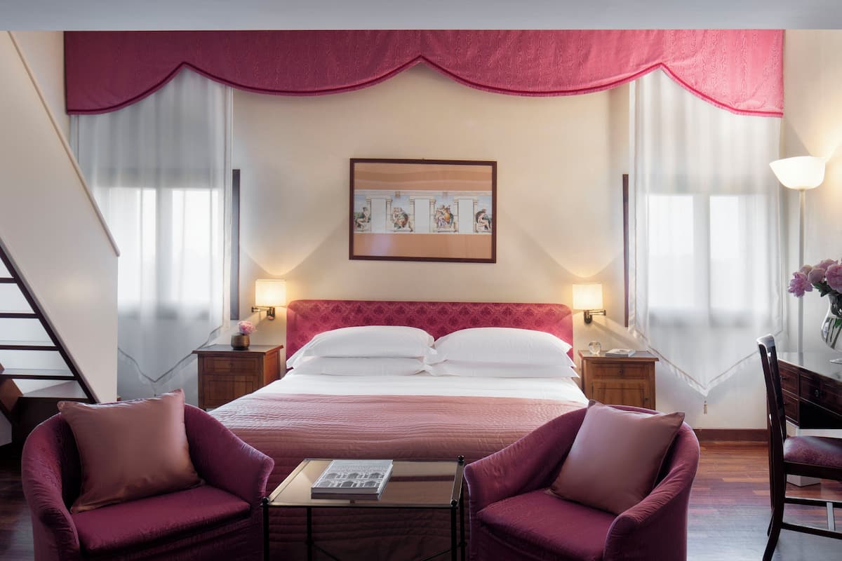 1 habitación, ropa de cama de alta calidad y minibar
