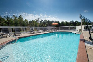 Seasonal outdoor pool