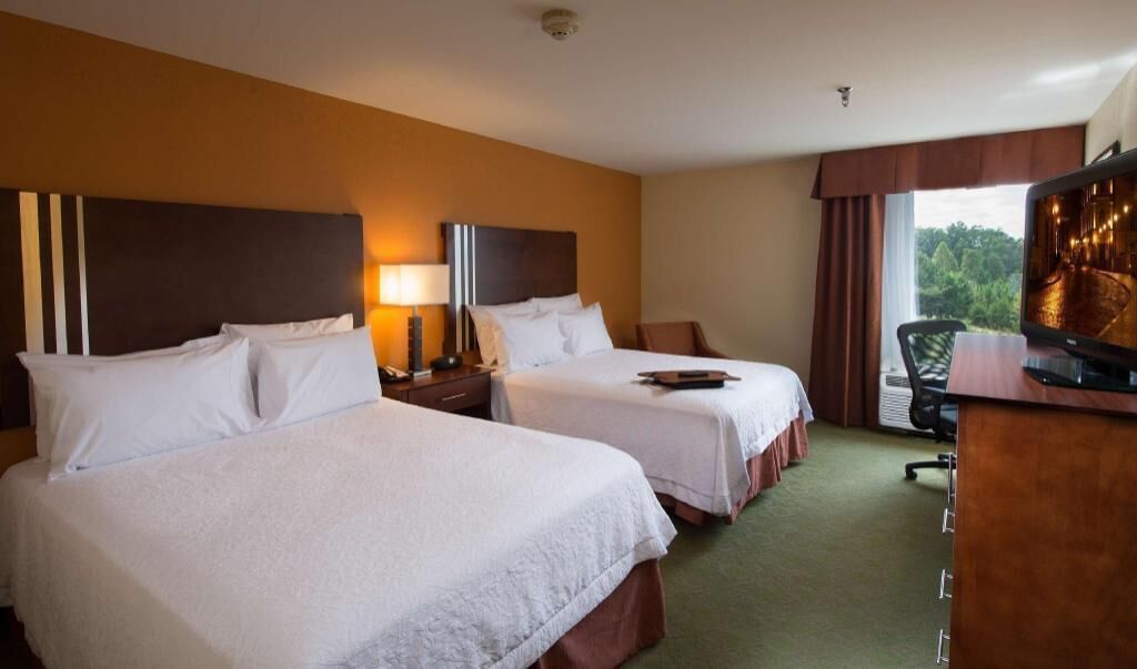 Hypo-allergenic bedding, pillow-top beds, blackout curtains