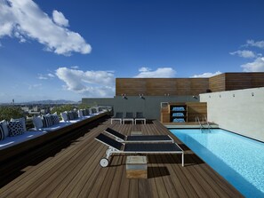 Seasonal outdoor pool