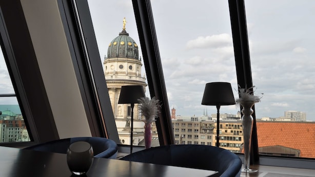 Uitzicht vanuit accommodatie