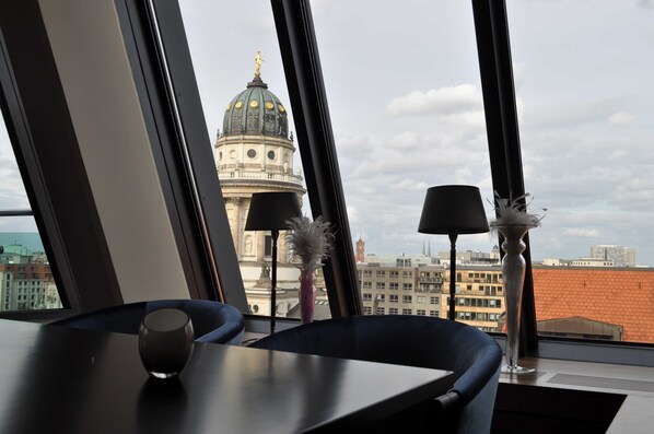 Uitzicht vanuit accommodatie