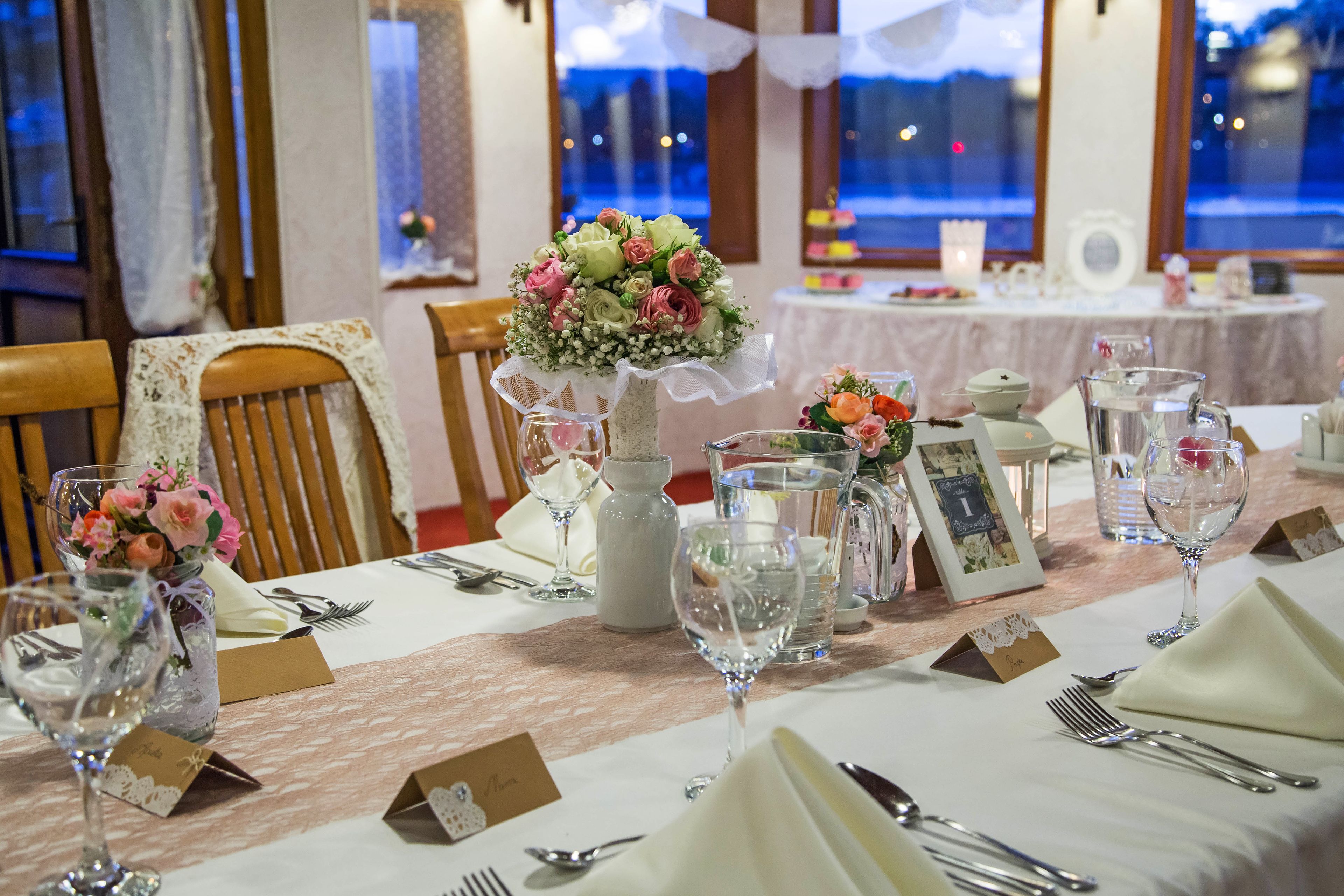 Indoor wedding