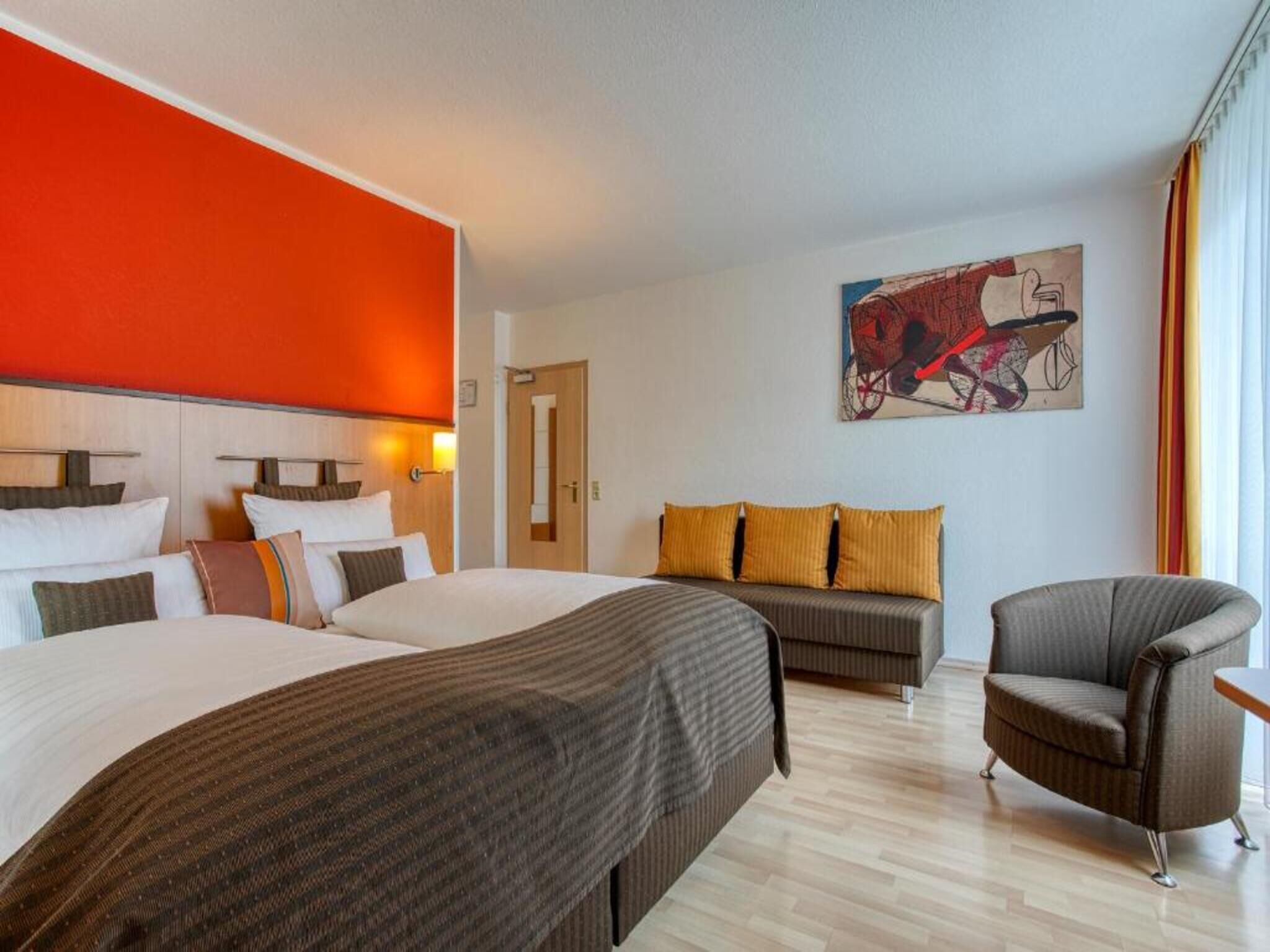 Apartamento familiar | Escritorio, cortinas opacas, wifi y ropa de cama