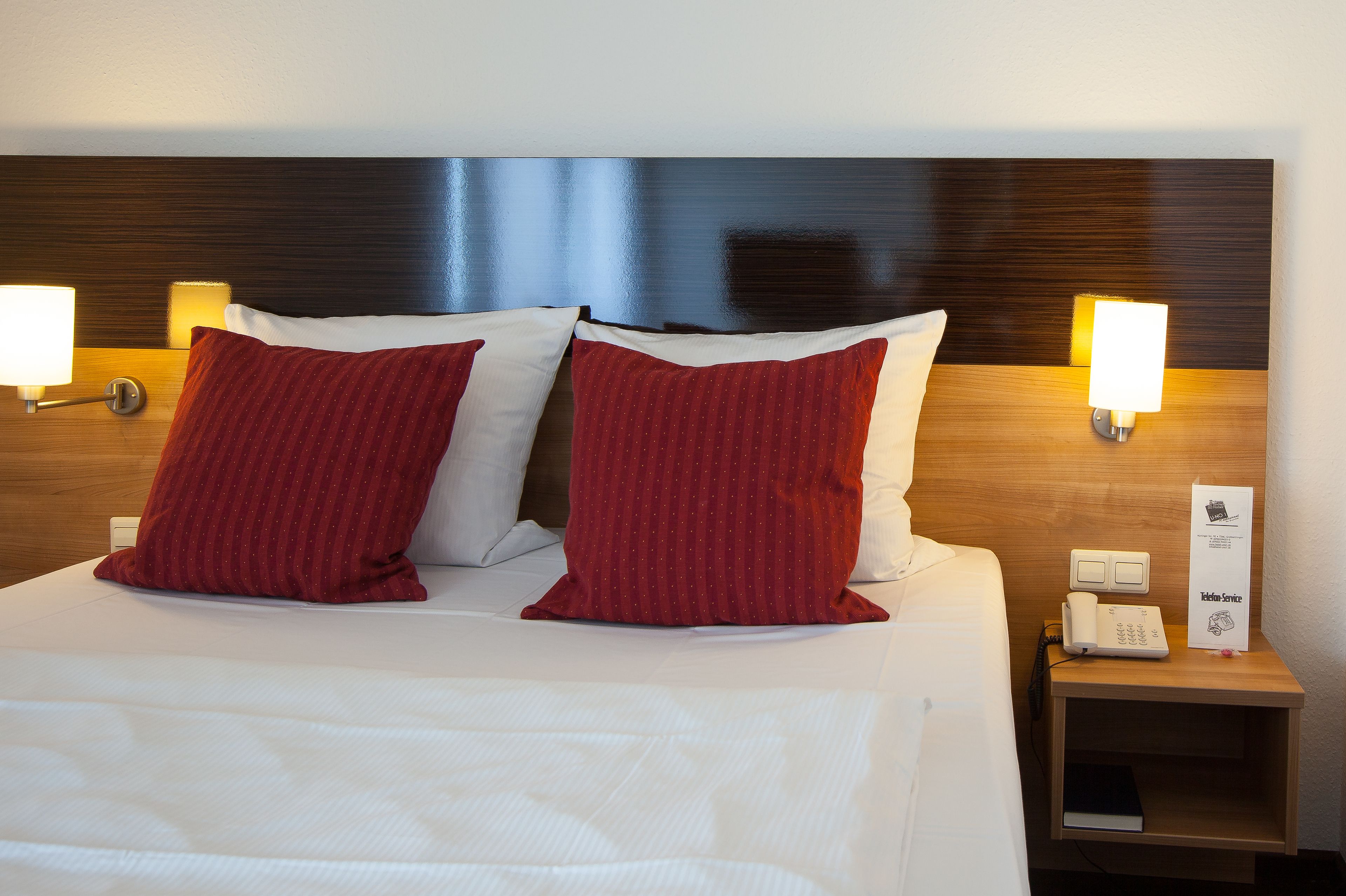 desk, blackout curtains, wifi, bed sheets