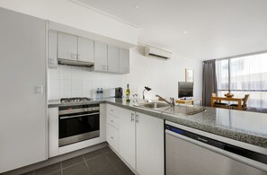 Executive One Bedroom Apartment | Private kitchen