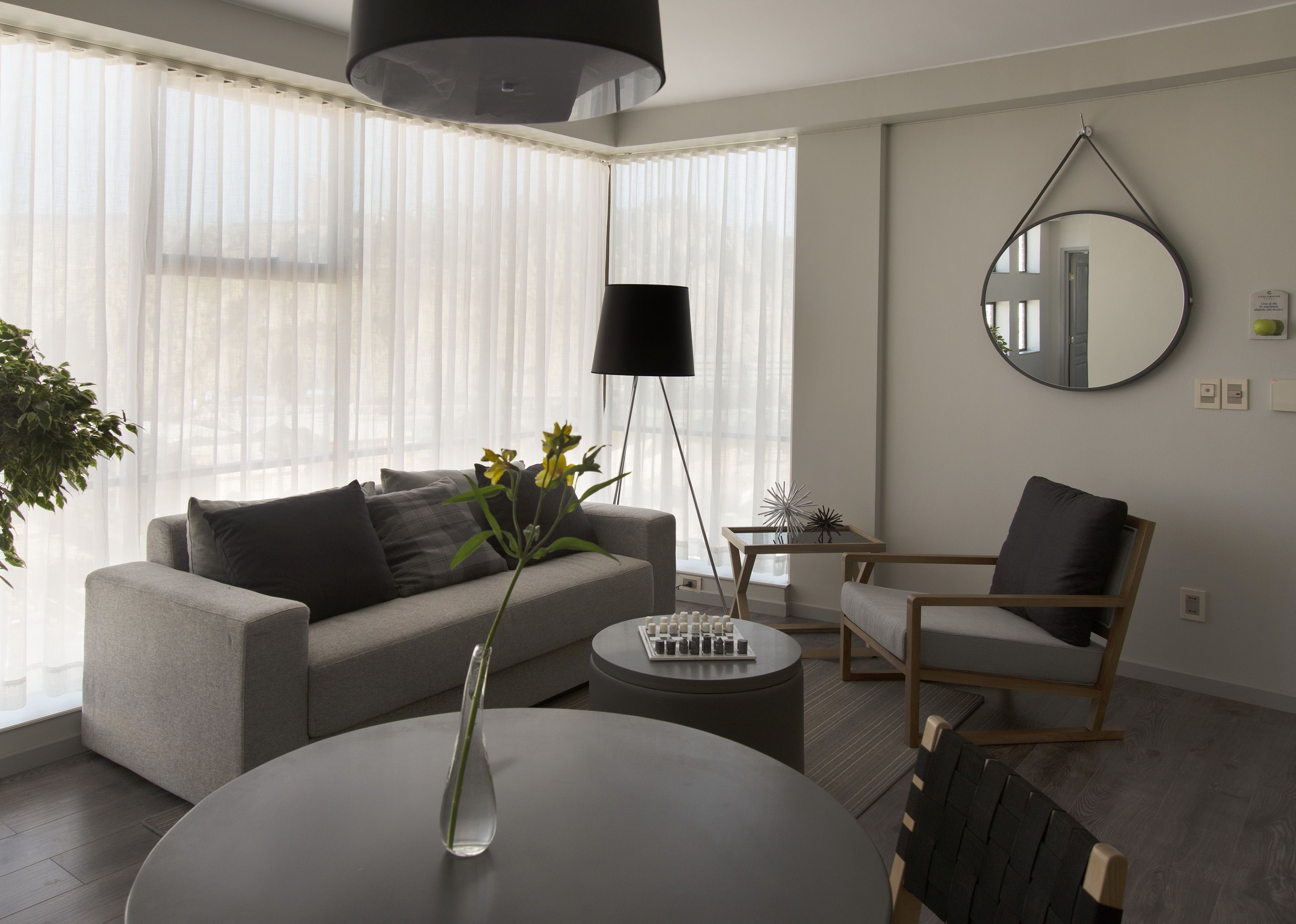 32-inch LCD TV with cable channels, TV, DVD player