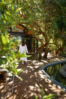 Aromatherapy, deep-tissue massages, facials, manicures and pedicures