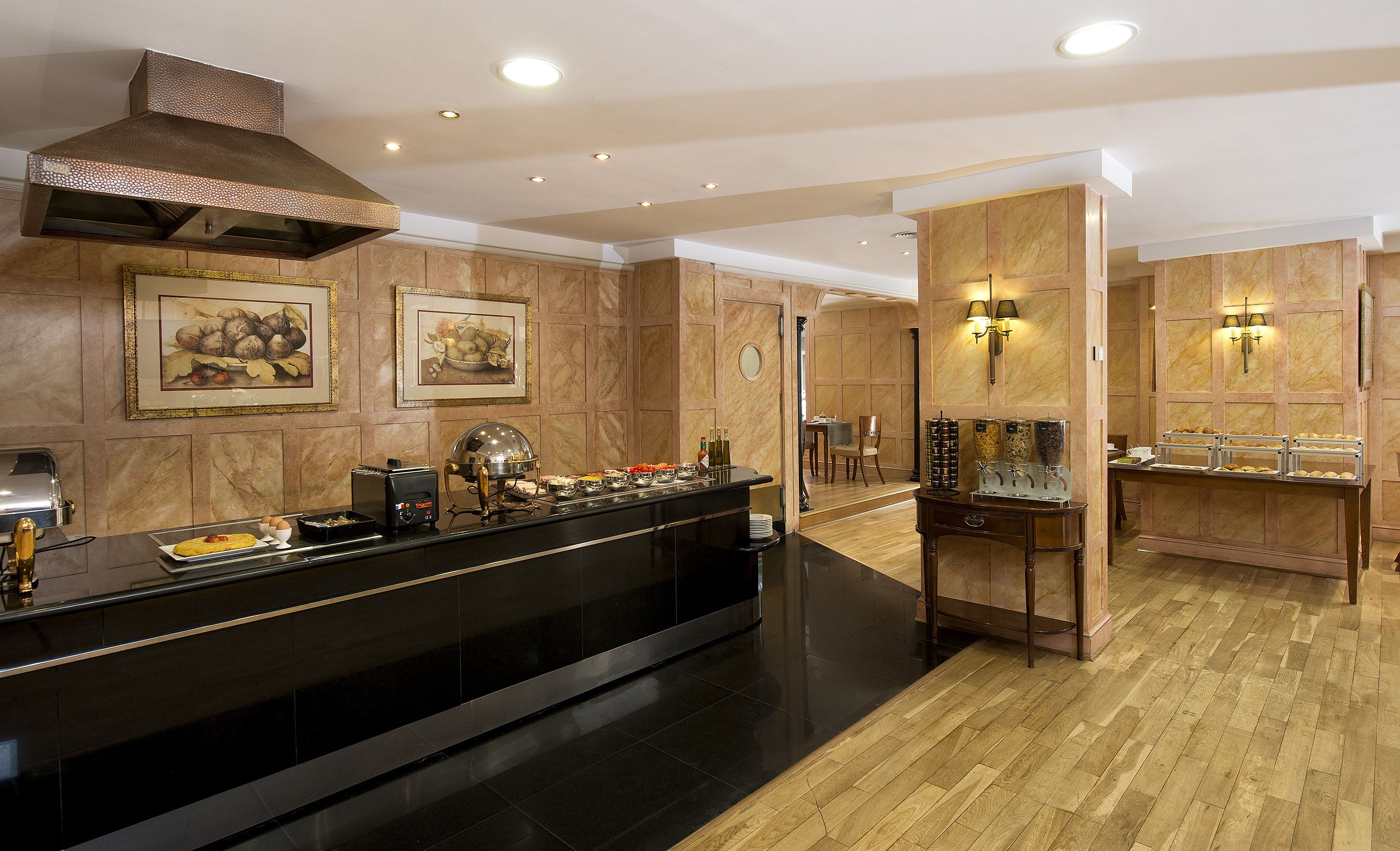 Daily buffet breakfast (EUR 35 per person)