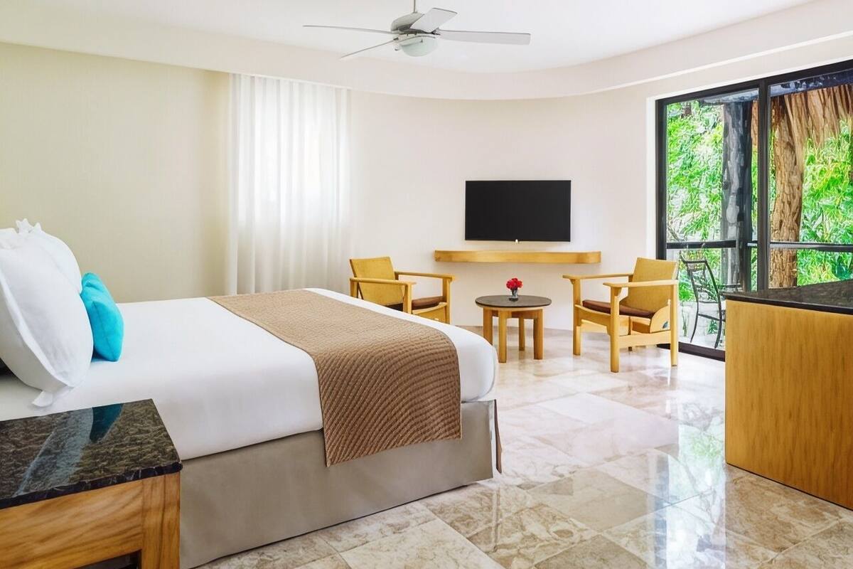 In-room safe, desk, blackout drapes, iron/ironing board