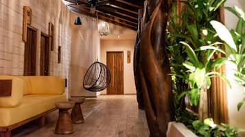 Sauna, body treatments, hot stone massages, deep-tissue massages