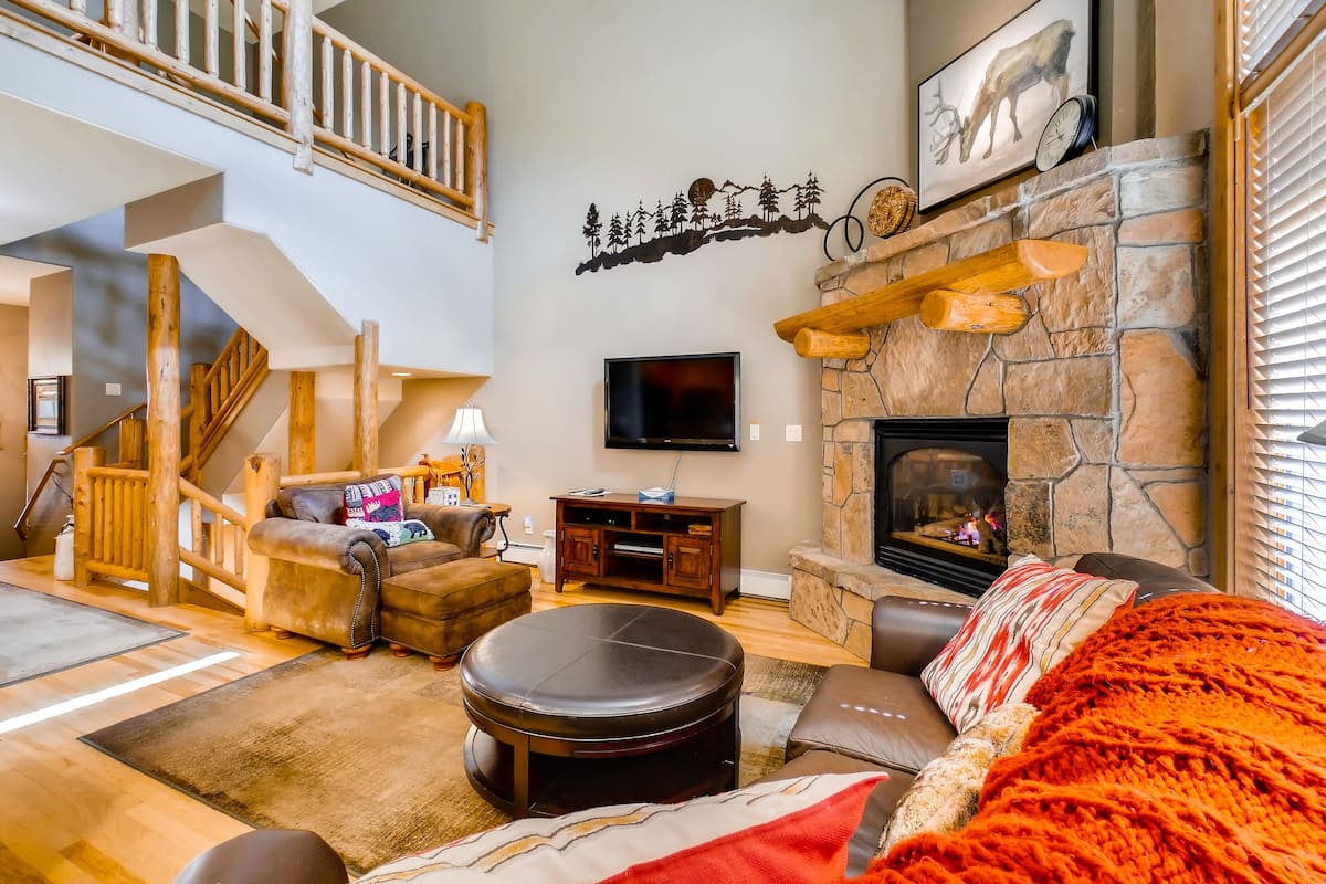 Townhome, 4 Bedrooms | Living area | TV, DVD player