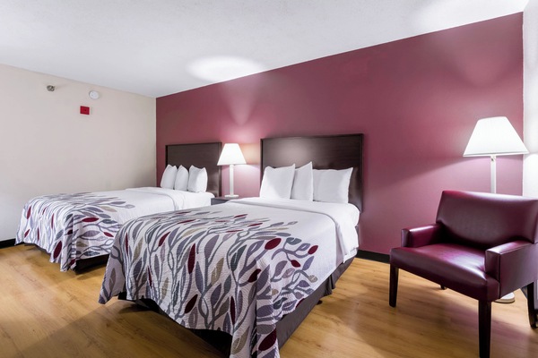 Deluxe Room, 2 Double Beds, Non Smoking | Premium bedding, pillowtop beds, desk, laptop workspace