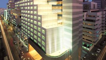 Front of property – evening/night