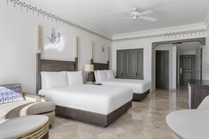 Elite Room | Egyptian cotton sheets, premium bedding, down duvets, pillow-top beds - Hilton Los Cabos (San José del Cabo)