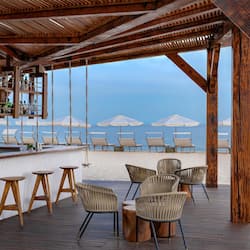 4 bars/lounges, 2 swim-up bars, 2 poolside bars, beach bar